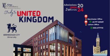Birmingham City University January Intake- 2024